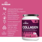 Hydrolyzed Marine Collagen Powder 200g | With Hyaluronic Acid, Vitamin C, Biotin, Glutathione, Rose Hip Extract | Boost Skin, Hair & Joint Health - Image 5