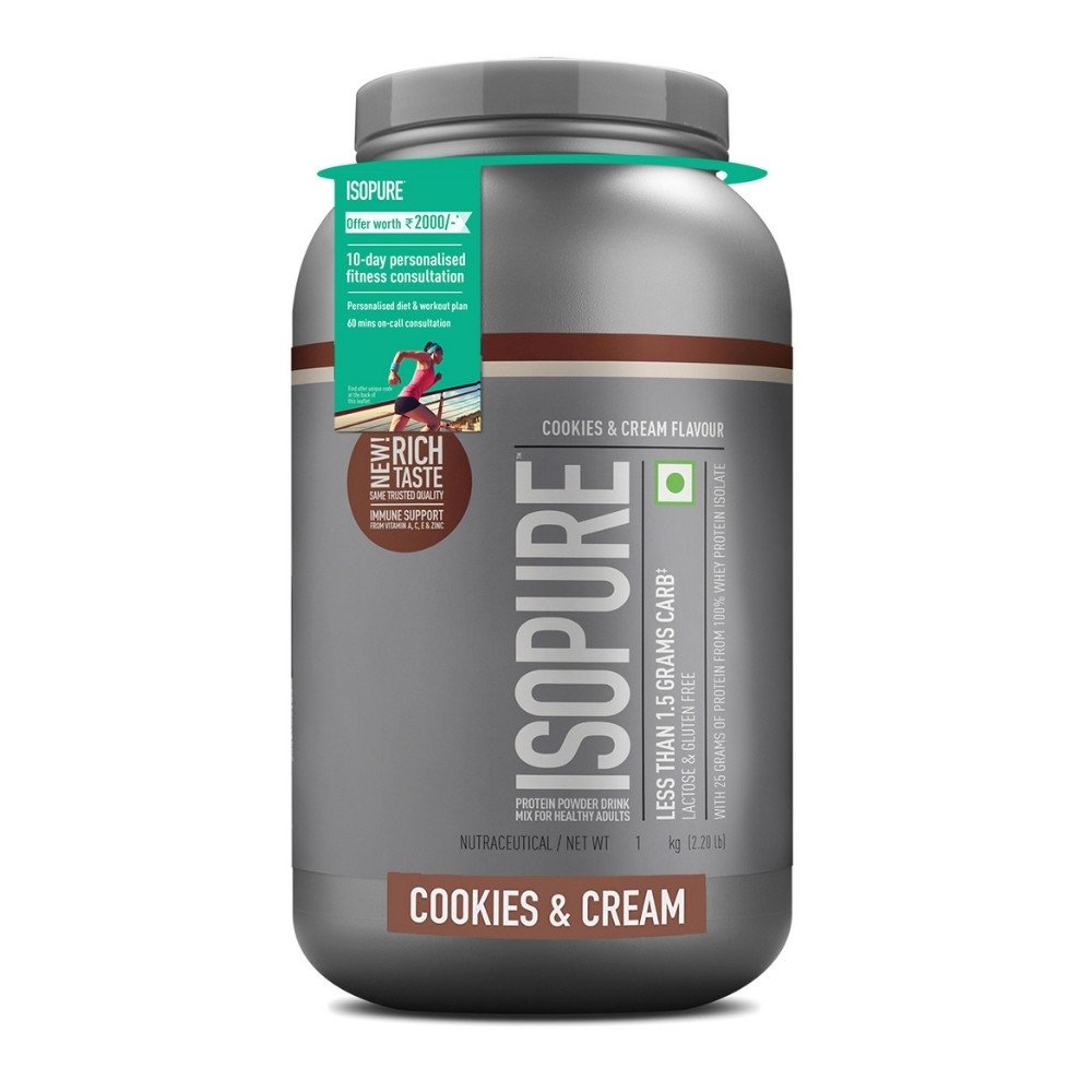 1 Isopure Low Carb Whey Protein Isolate Powder - 2 kg (4.4 lb) - Image 1