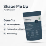 Miduty ShapeME Up Plant Protein | for Effective Weight Management - 500 g (1.1 lb) - Image 2