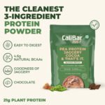 CaliBar Just Pea Protein Jaggery Cocoa - 700 g (1.54 lb), Chocolate - Image 5