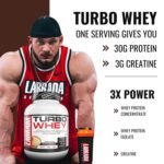 Labrada Turbo Whey Isolate, Concentrate, and Creatine - 1.8 kg (3.9 lb) - Image 3