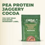 CaliBar Just Pea Protein Jaggery Cocoa - 700 g (1.54 lb), Chocolate - Image 4