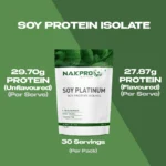 Nakpro Nutrition Platinum Soy Protein Isolate - 1 kg (2.2 lb) - Image 4